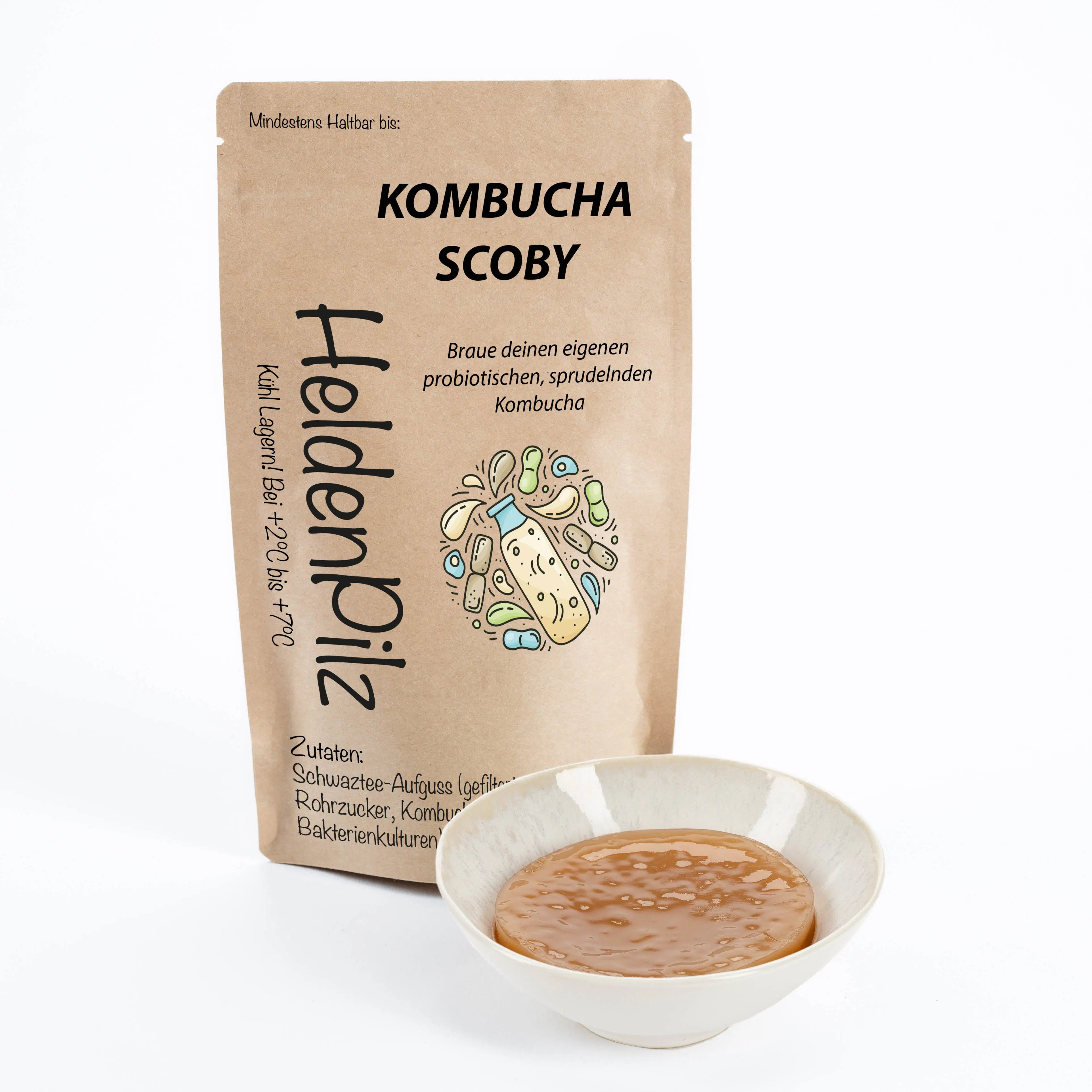 SCOBY pflegen - Der komplette Guide zum Kombucha-Pilz