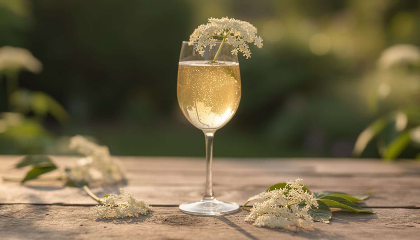 Wasserkefir-Holunderblüten: Sommerlicher Fermentationsdrink