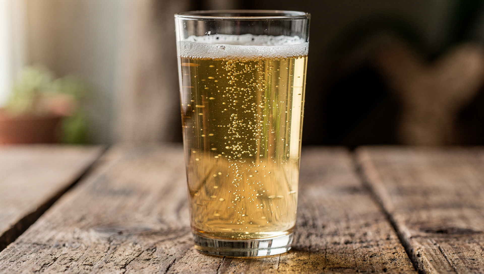 Jun Kombucha im Glas - goldenes Fermentgetränk aus Grüntee und Honig