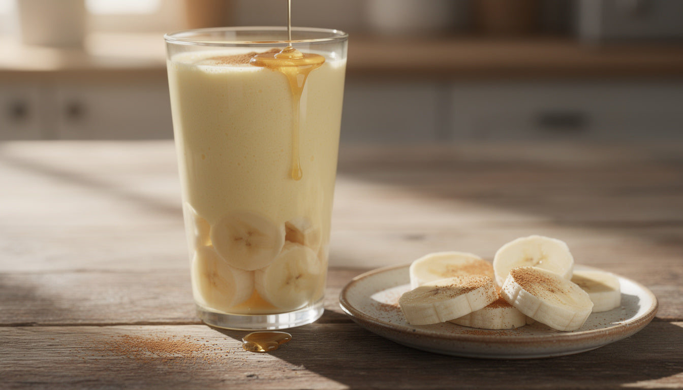 Kefir-Bananen-Smoothie: Cremig, sättigend & in 5 Minuten