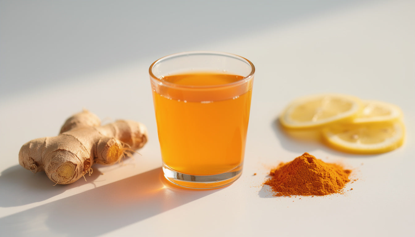 Kombucha-Ingwer-Shot: Scharfer Immun-Booster
