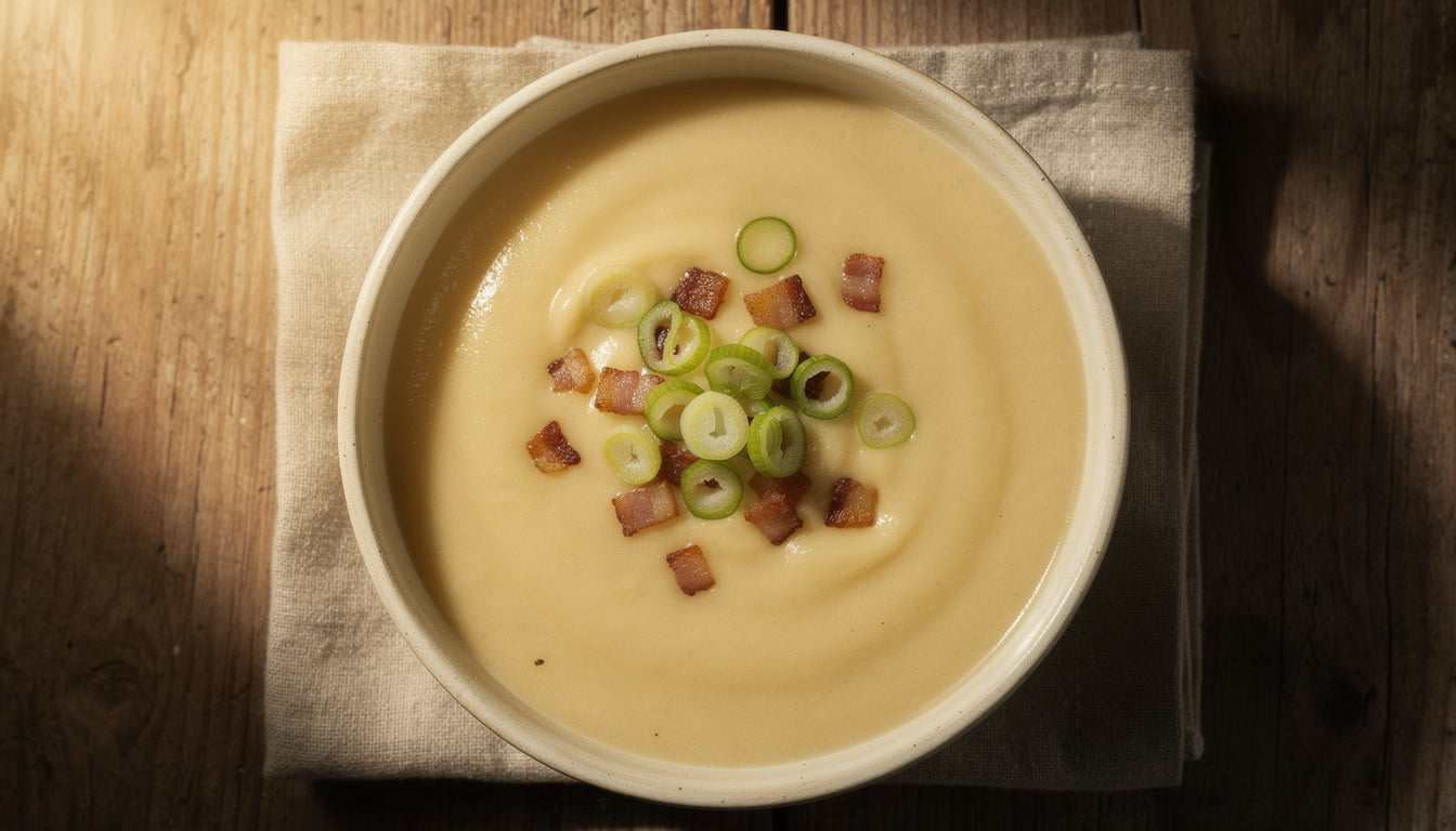 Miso-Kartoffelsuppe: Cremige Umami-Suppe in 30 Minuten