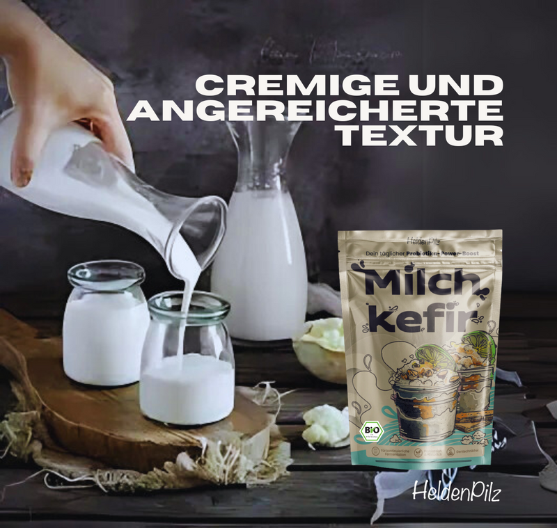 BIO Milchkefir Starterkultur – 100% lebende Kefirknollen für unendliche Milchkefir-Herstellung