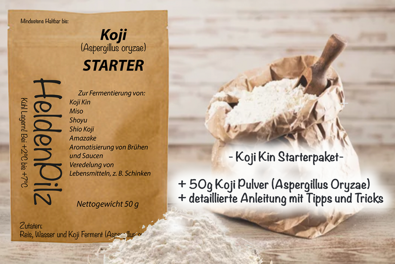 BIO Koji Magic: Aspergillus Oryzae Sporen