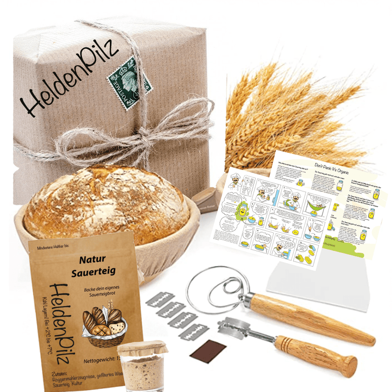 BIO Brotback-Set: Sauerteig-Wunder mit Vollausstattung