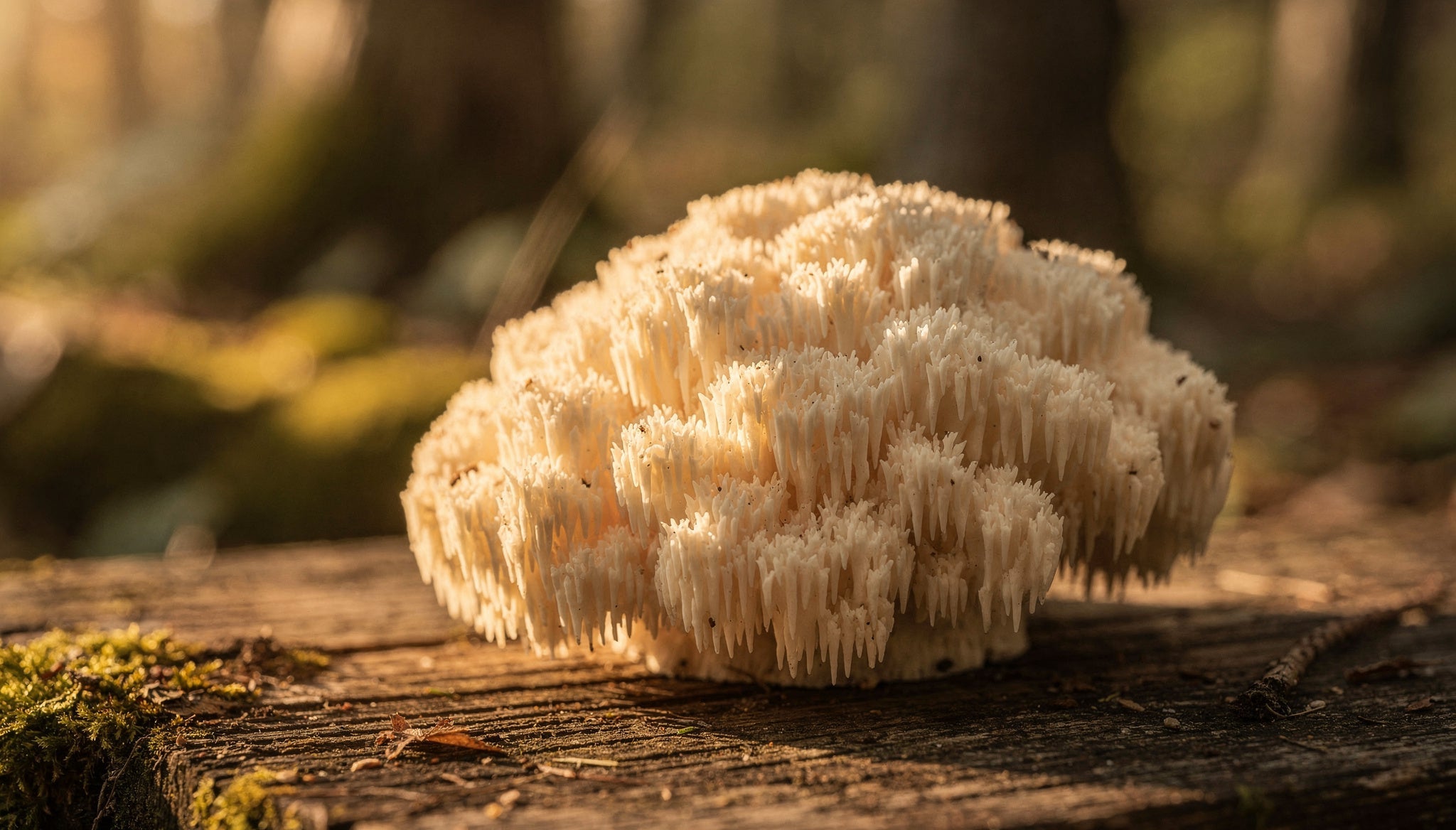 Hericium erinaceus Löwenmähne-Pilz für Darmgesundheit