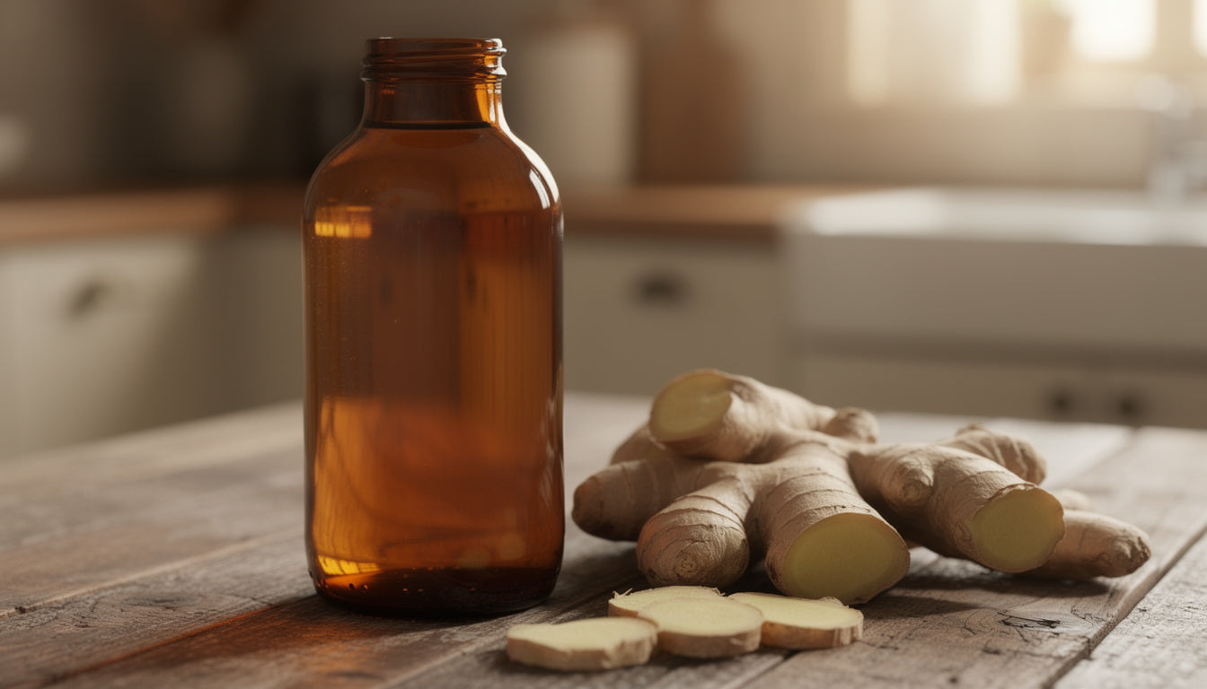 Wasserkefir-Ingwer-Bier: Selbstgebrautes Ginger Beer