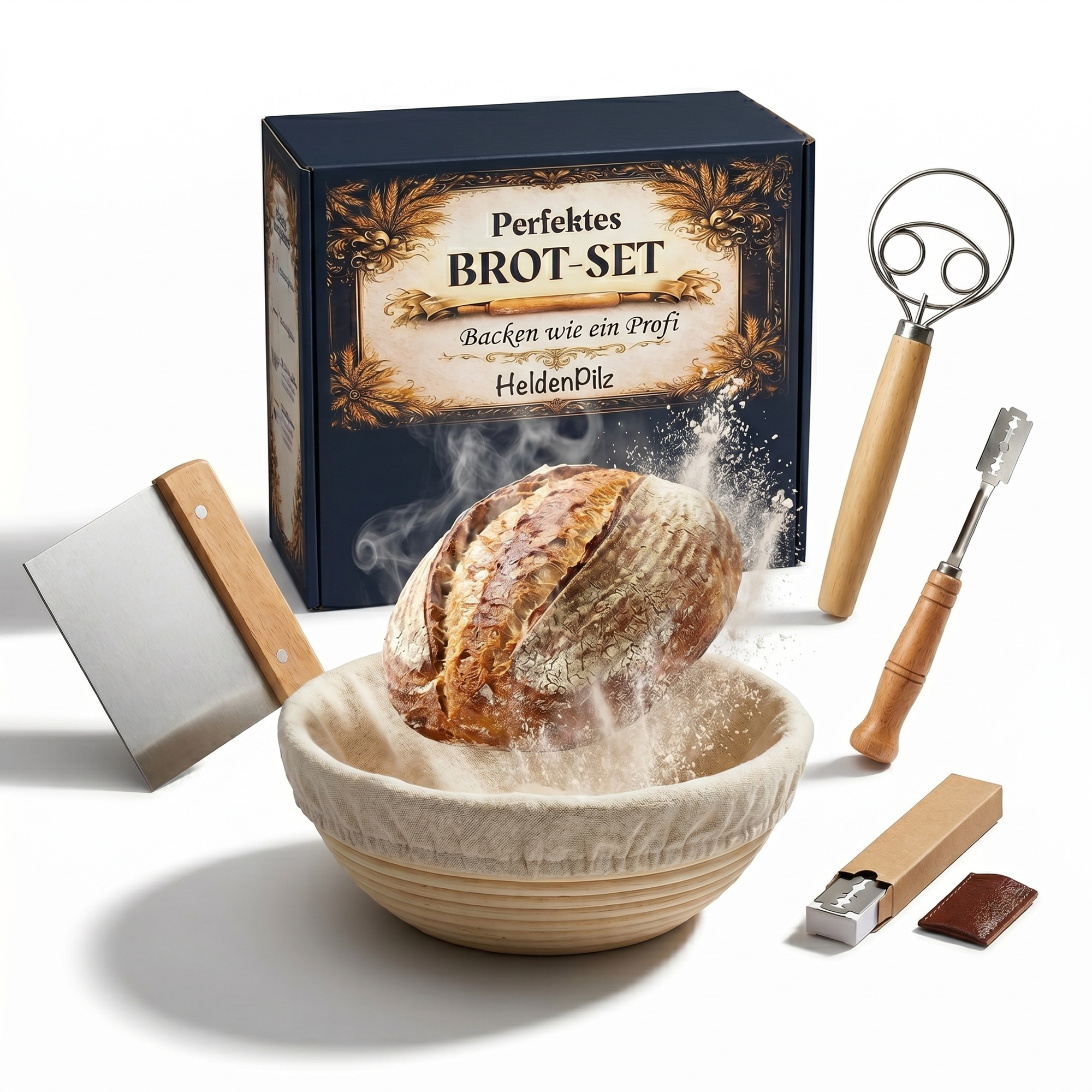 HeldenPilz Brotback-Set – Emerging Loaf Hero