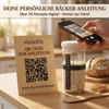 Sauerteig Komplett-Set QR-Code Anleitung mit über 20 Rezepten