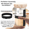 BIO Sauerteig Set mit Gärglas (600ml)