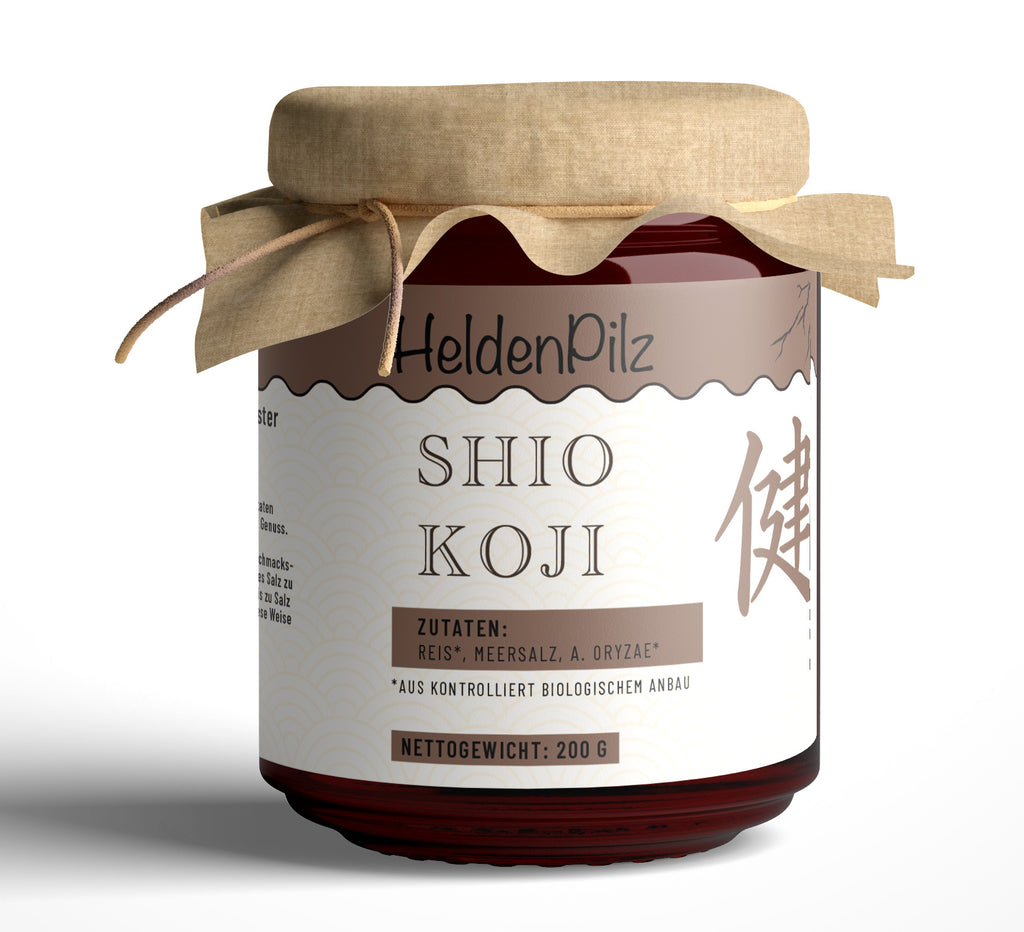 BIO Shio Koji: Natürlich fermentierte, salzige Wundermarinade. Vegan, lebendig(unpasteurisiert), nachhaltig & plastikfrei.