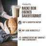 BIO Sauerteig Set mit Gärglas (600ml)