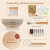 BIO Sauerteig Komplett-Set mit Gärglas