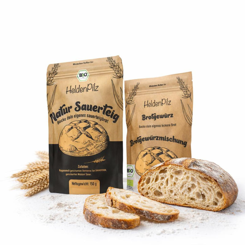 BIO Sauerteig Brotback-Set — Roggen