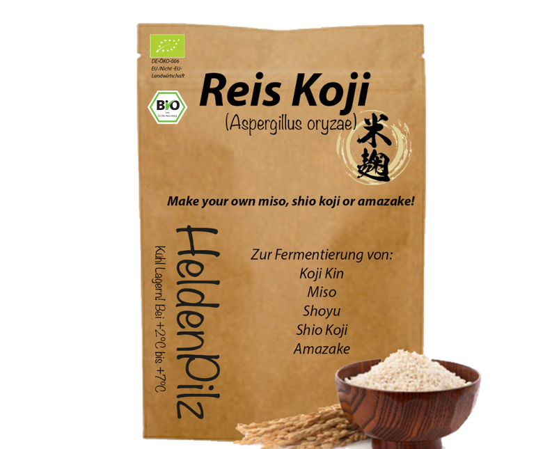 Koji (Wunder)Reis: Startpunkt für Amasake, Shio Koji, Miso, (200g)