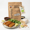 HeldenPilz BIO Tempeh Starter 15g - Verpackung mit Made in Germany Anhänger und Bio-Siegel